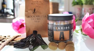 Kookaburra lakrits från Australien och chokladdoppad lakrits från Lakrids by Johan Bülow
